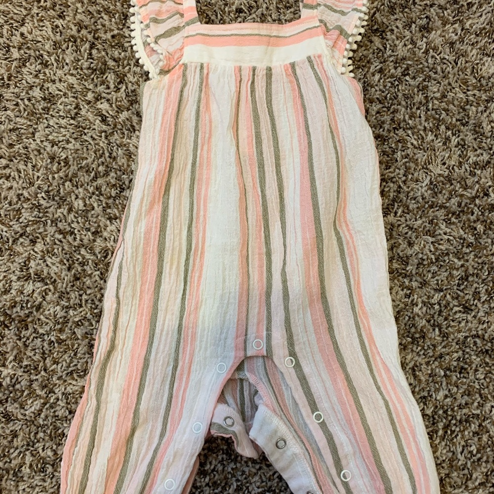 Girls pants romper